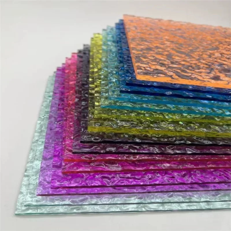 3mm Organic Glass Colored Pattern Acrylic Plexi Glass Sheet Price