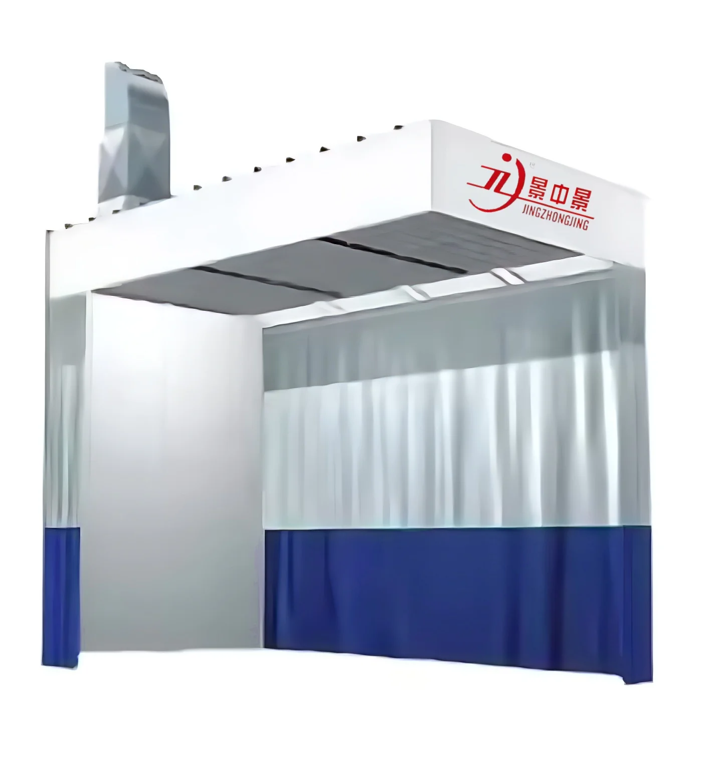 Factory Mobile Pre Preparation Portable Sanding Prep-station Booth With CE