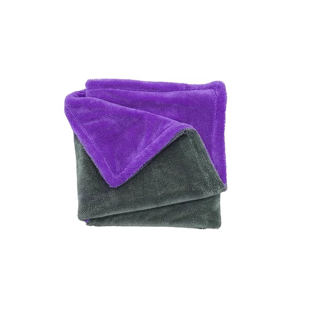 ShineOpen Microfiber Car Drying Towel Twisted Loop Pile Drying Towel Premium Microfiber Absorbent Towel 50X80cm1400gsm