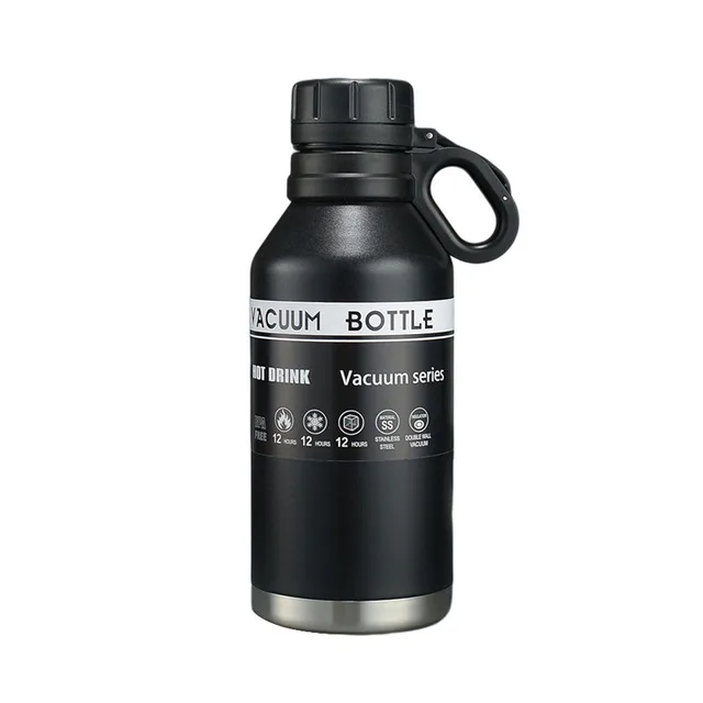 Capacity 1200ml Stainless Steel Vacuum Insulated Outdoor Sports Water Bottle For Gym Fitness