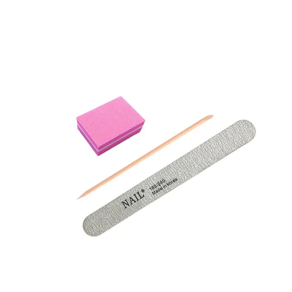 Disposable Manicure Set Nail Salon Tools Mini Nail File Kit