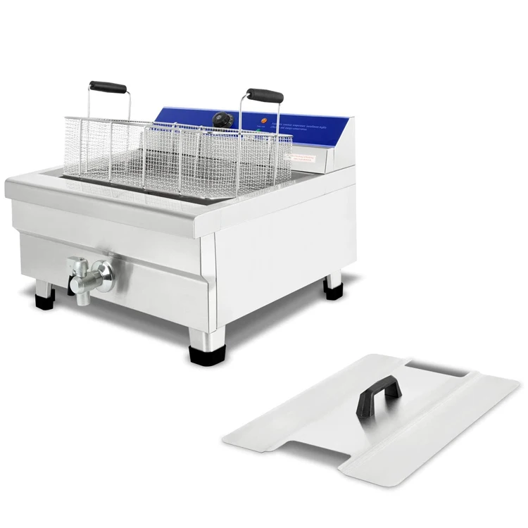 High-accuracy Large Capacity 20L Donut Fryer Commercial Electric Tornado Potato/Donut/Funnel Cake Deep Fryer