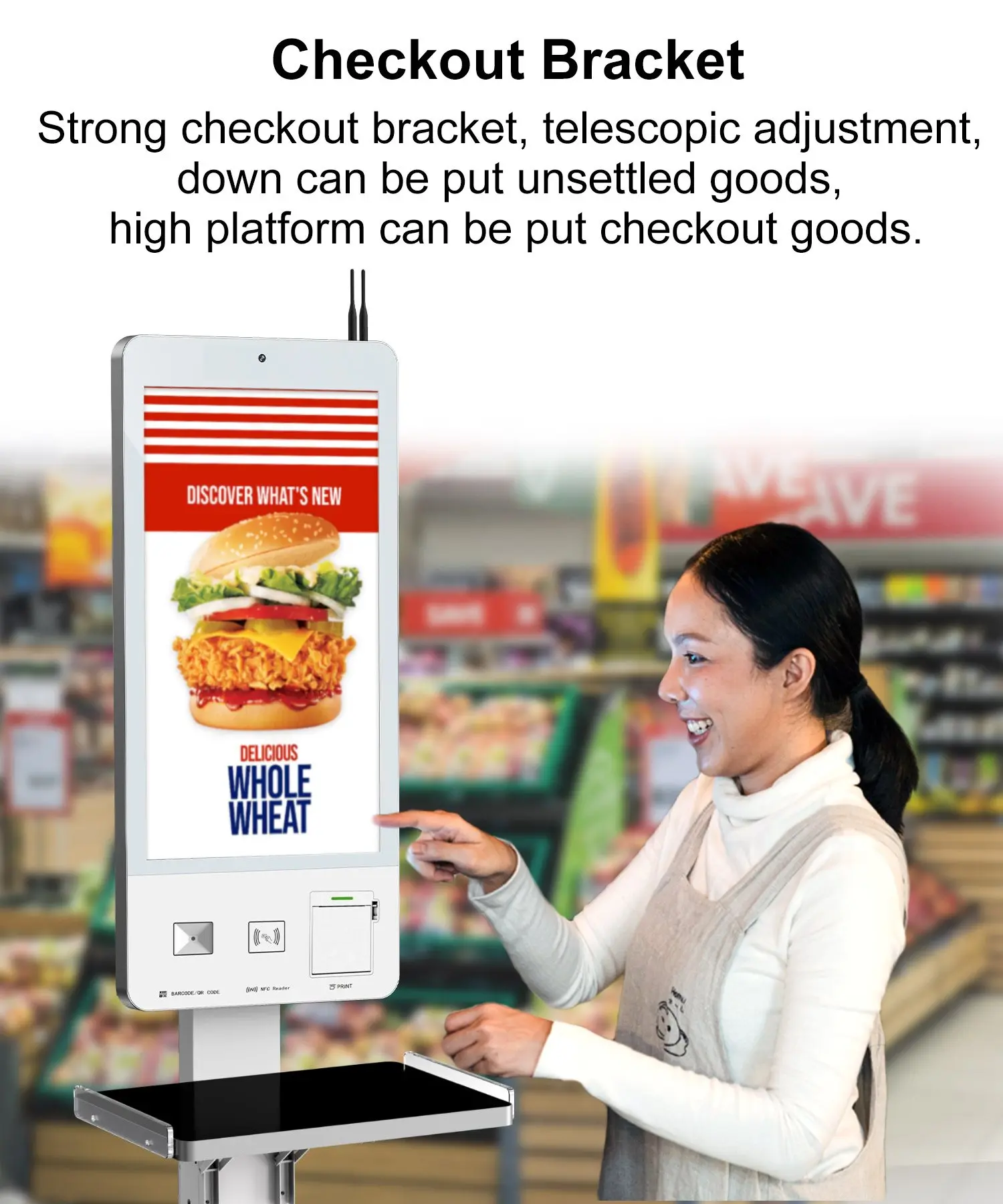 Fast Food Kiosks Selfordering Kiosk Bill Payment Food Order Terminal