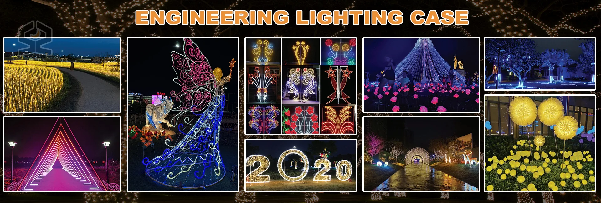 product poetry banner light outdoor parks street creative hanging tree illuminated words tree advertising signs flexible led neon light-1