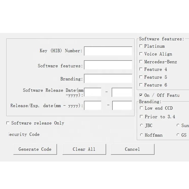Pro32/Pro42   R1Wheel Alignment Software KeyCode 2025 Database Update Activation Code