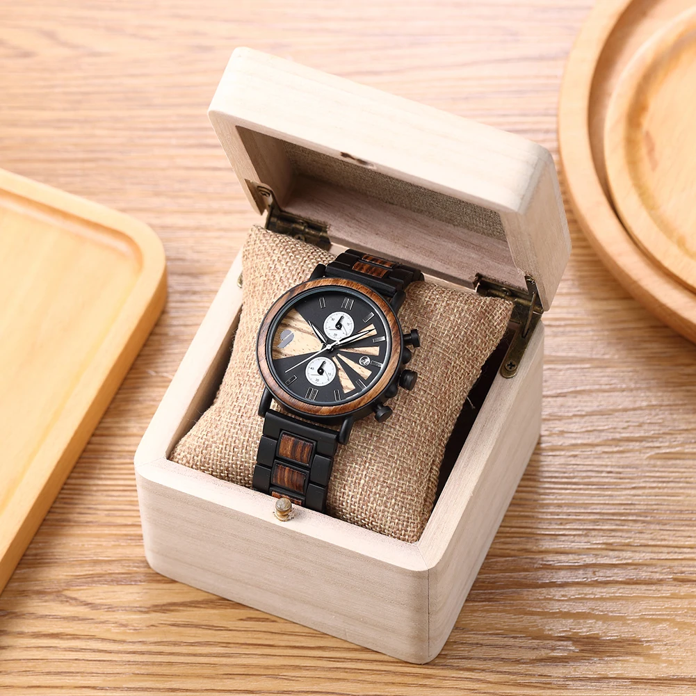 Alibaba wooden watches best sale