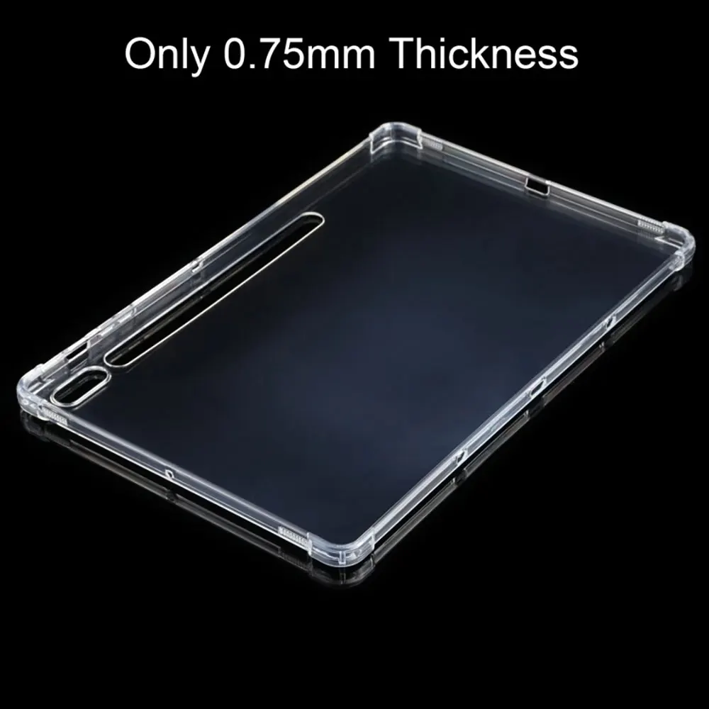 Transparent Tablet Cover For Samsung Galaxy Tab A7 Lite T220 225 S7 Fe Case Skin Feel Anti Fall Anti-Fingerprint Pbk177 Laudtec details
