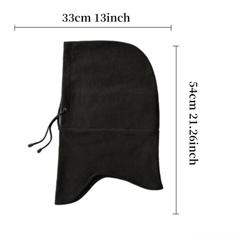 Winter custom logo black camouflage ocp tactical fashion ski thermal fleece one hole hood face balaclava mask.jpg