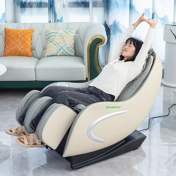 Factory wholesale Home Office 4D Zero Gravity Shiatsu Electric Cheap Luxury Design Body Massager Full Body Massage Chair