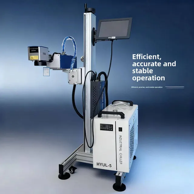 Fully Automatic Coding Machine Flying Laser Marking Machine Production Line Labeling Machine China Manufacturer 2