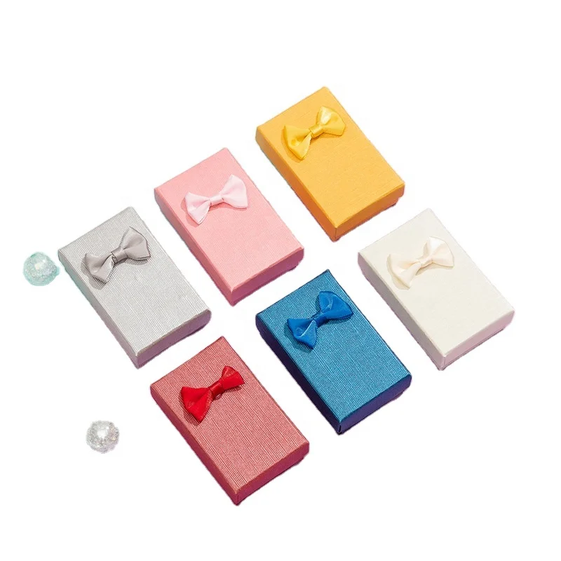 Custom Luxury Single Paper Cardboard Packing Jewelry Gift Box Jewelry Box Packaging Box For Jewelries