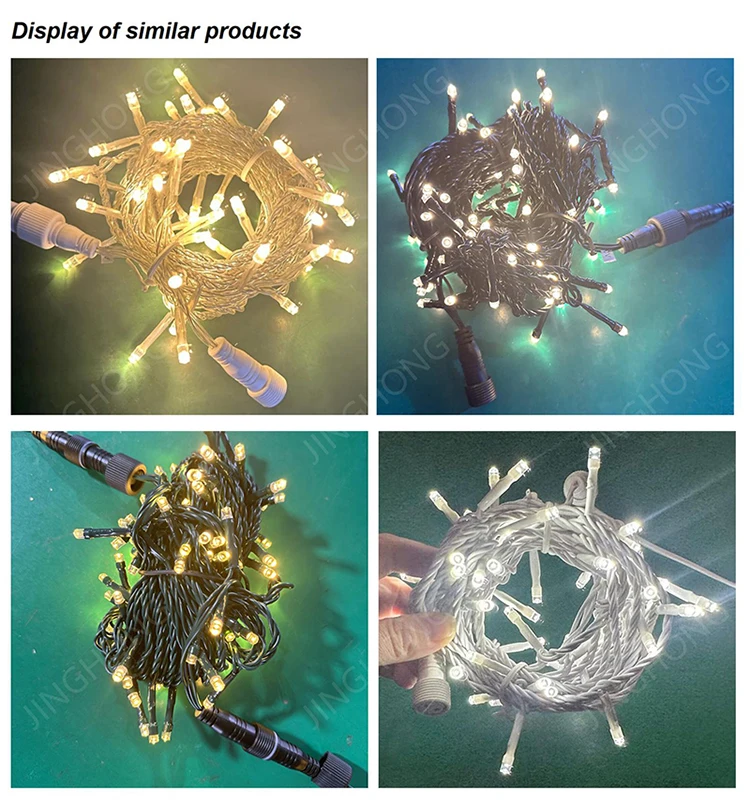 5M10M20M30M PVC Wire Epoxy Resin Filled LED Light String Outdoor IP65 ...