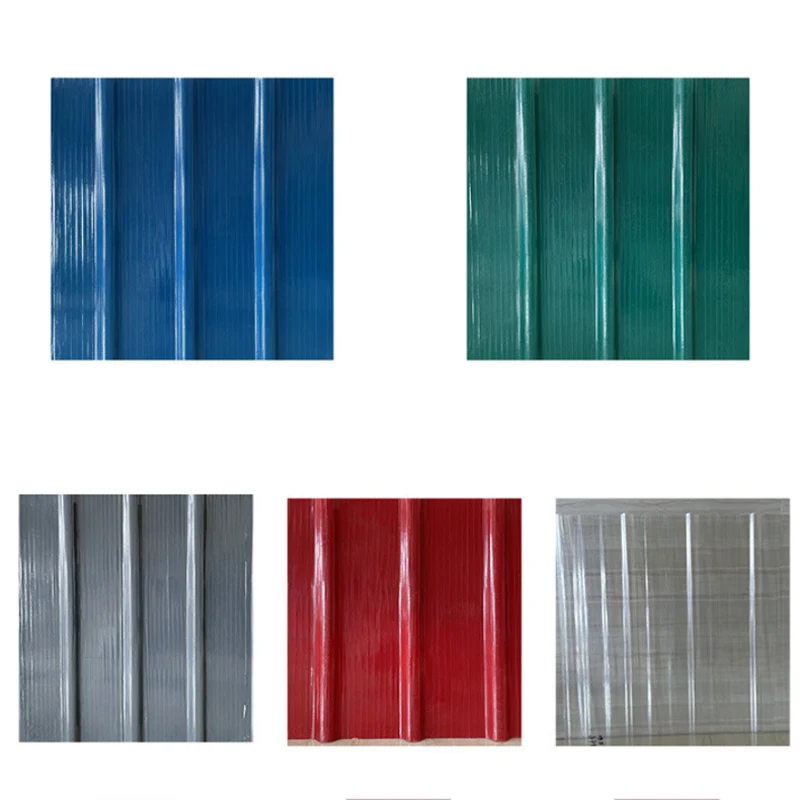 Ultraviolet (UV) Protection Lightweight FRP Roof Sheet Plastic Resin Fiberglass Tiles Fiberglass Products for Roof Panels