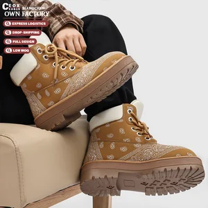 2026 New Arrivals Winter Boots Brands Designer Fashion Trendy Best Selling Women's Faux Suede Sneakers Snow Boots Autumn Winter