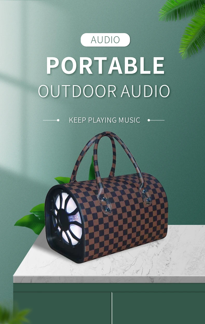 Portable Handbag Shape Wireless Speaker - Tanziilaat