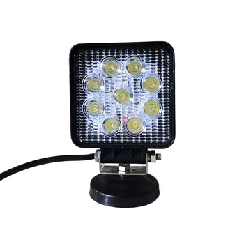 4 Inch 27w Stainless Steel LED Work Light for Car Truck off Road ATV UTV off Road Vehicle Tractor Boat 4X4 Work Light