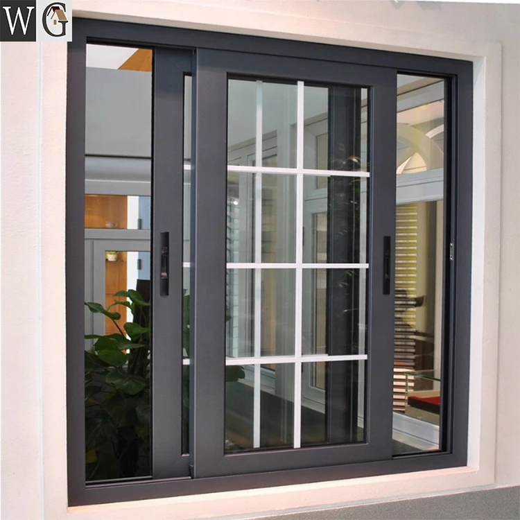 家具 Iron Window Security Galvanized Steel Fixed Window Grill Design Wrought