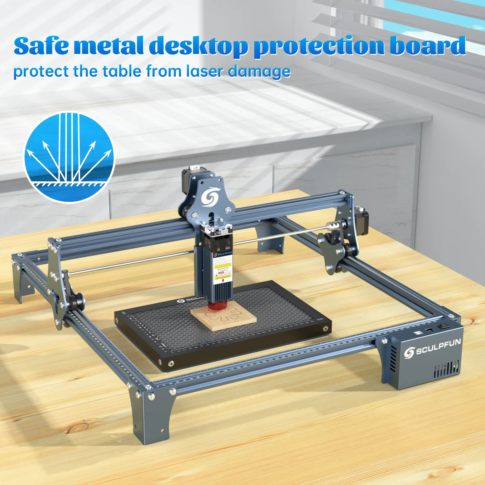 Sculpfun Laser Cutting Honeycomb Working Table Board Platform For Co2 ...