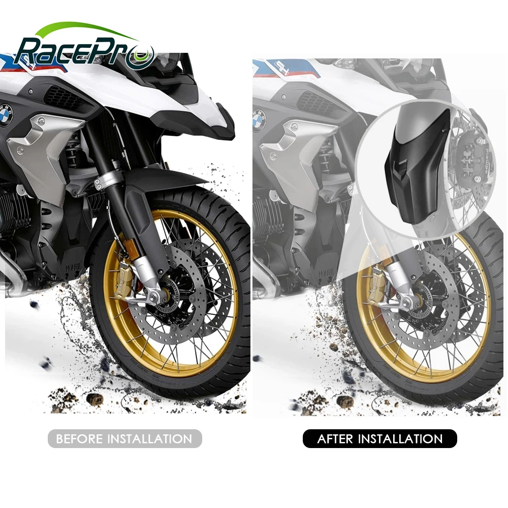 For Bmw R1200gs Adv Lc R1250gs Adventure Defensa Para Motos Hugger Front Wheel Fender Mudguard