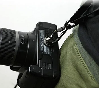 Kaliou  K018  High Quality Focus F1 Rapid Single Shoulder Sling Belt Neck Strap Adjustable for Camera SLR DSLR Black detail image