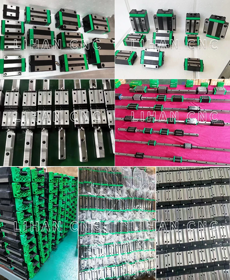 Linear Guides HG HGR20 HGH20CA HGH20CC Heavy Load Linear Guide Rail Set ...