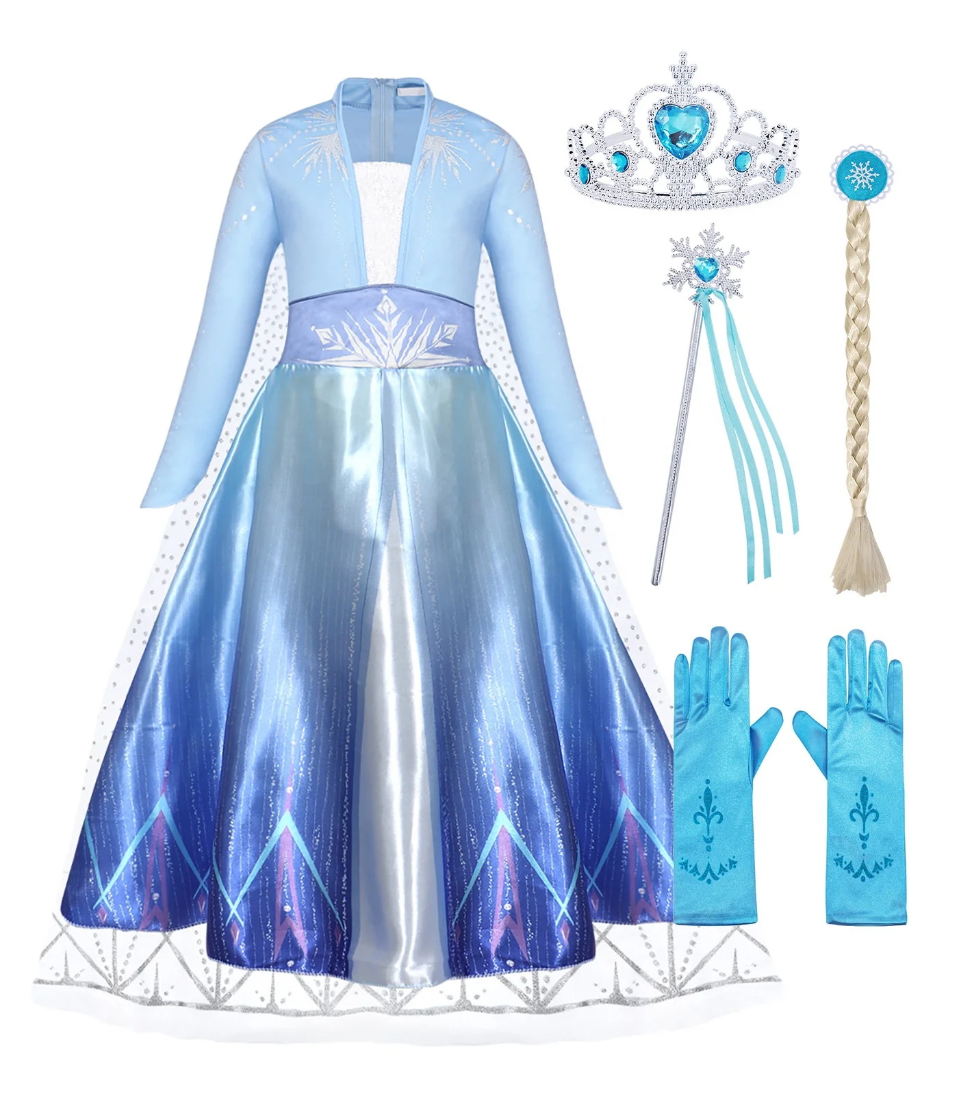 Girls Frozen Anna Costumes In Frozen Costumes (56 - Foto 8