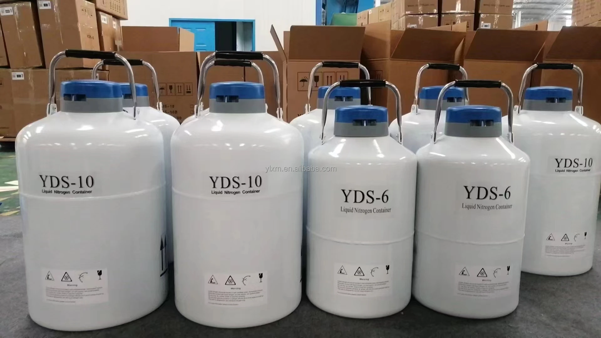 Yinglian Liquid Nitrogen Containers for Animal Semen Storage
