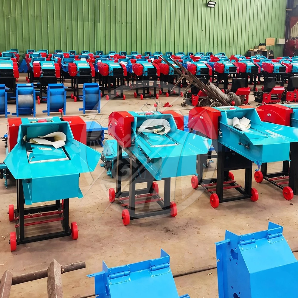 Electric Grass Chaff Cutter 0.5t/h