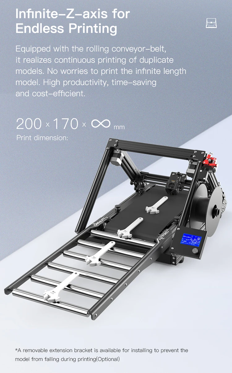 Creality Cr30 Infinite Z Axis Printer 3d Printing Farm Fast Batch