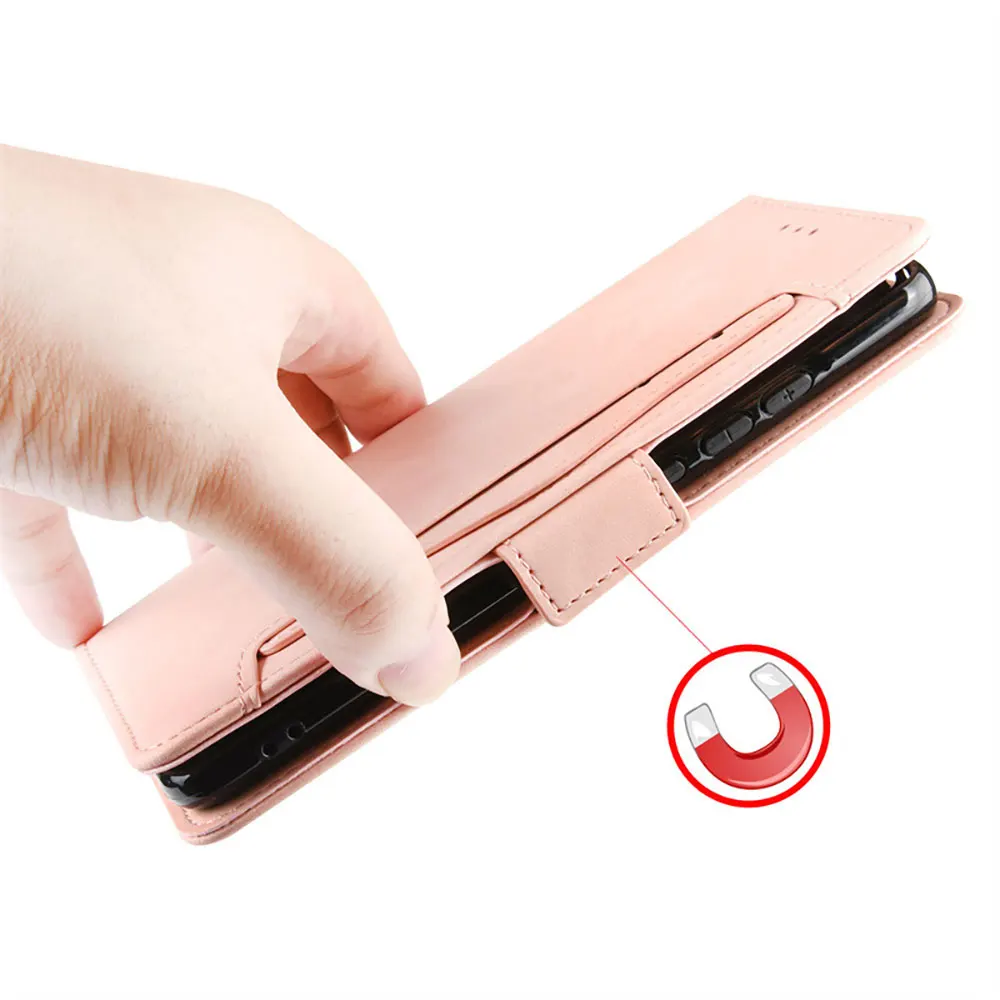 Soft PU Leather Mobile Phone Case with Two Side Card Wallet Matte Cell Phone Cover For Alcatel 1B supplier