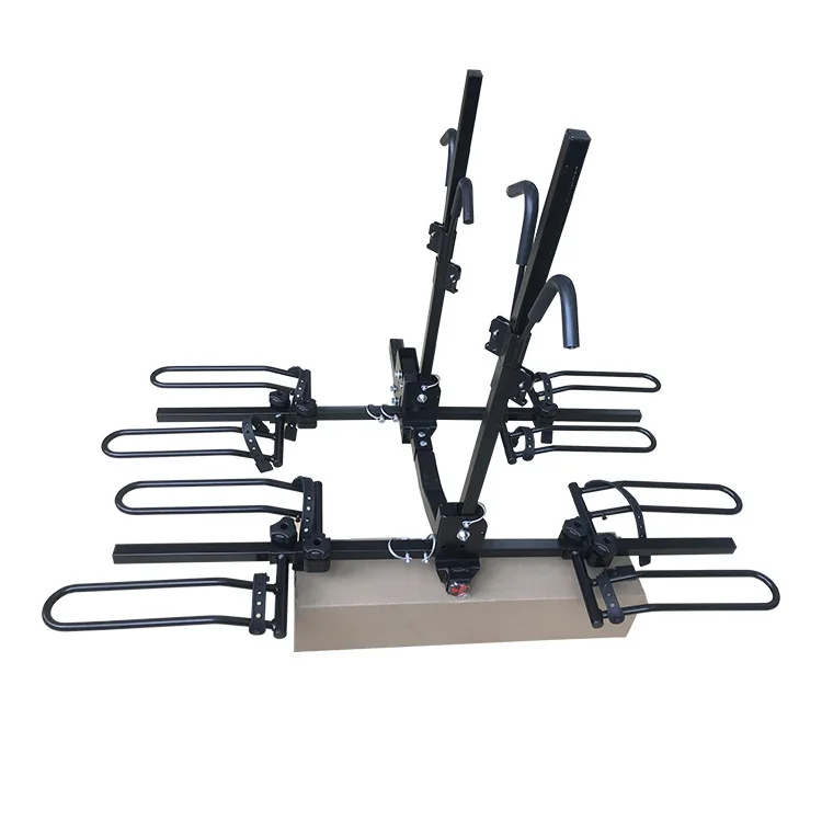 4 Wheel Bikes Carrier For Car Universal Car Bike Hanger Rear Rack