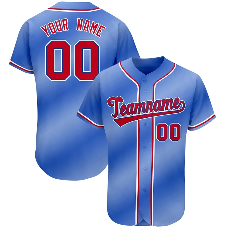 OEM Cheap Blank Fashion Baseball Jersey Style Shirt Wholesale Plain Baseball  Jerseys Custom Your Team T