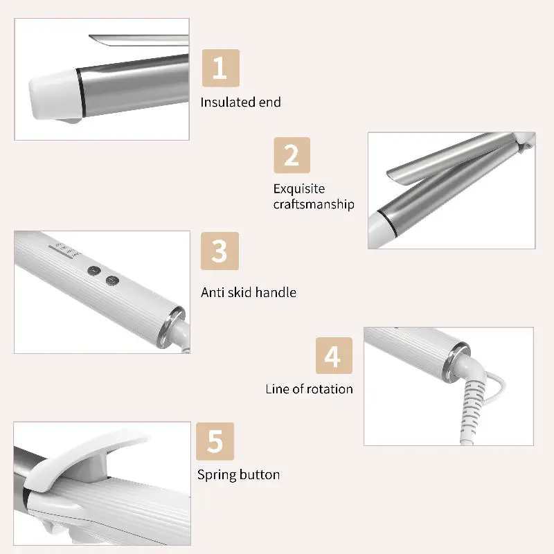 long hair curling iron