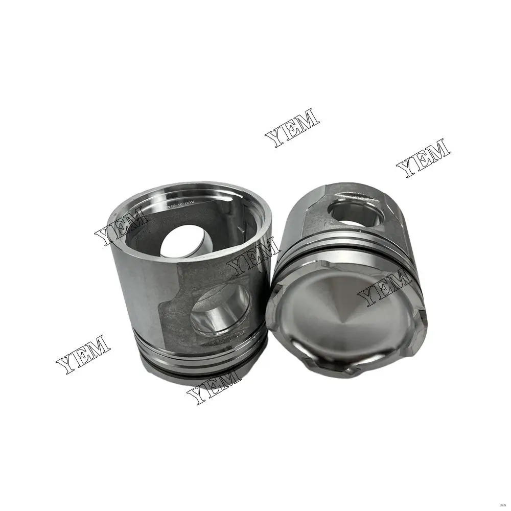 Cylinder Engine Piston 6127-31-2030 6127-31-2140 Fit for Komatsu 6D155 Diesel Machinery Engine Parts