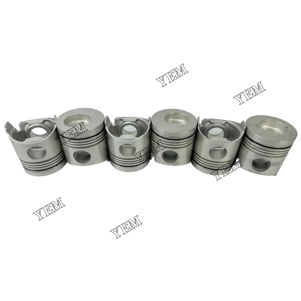 Piston 13216-2010 13216-2120 Fit for Hino H06CT Engine 3