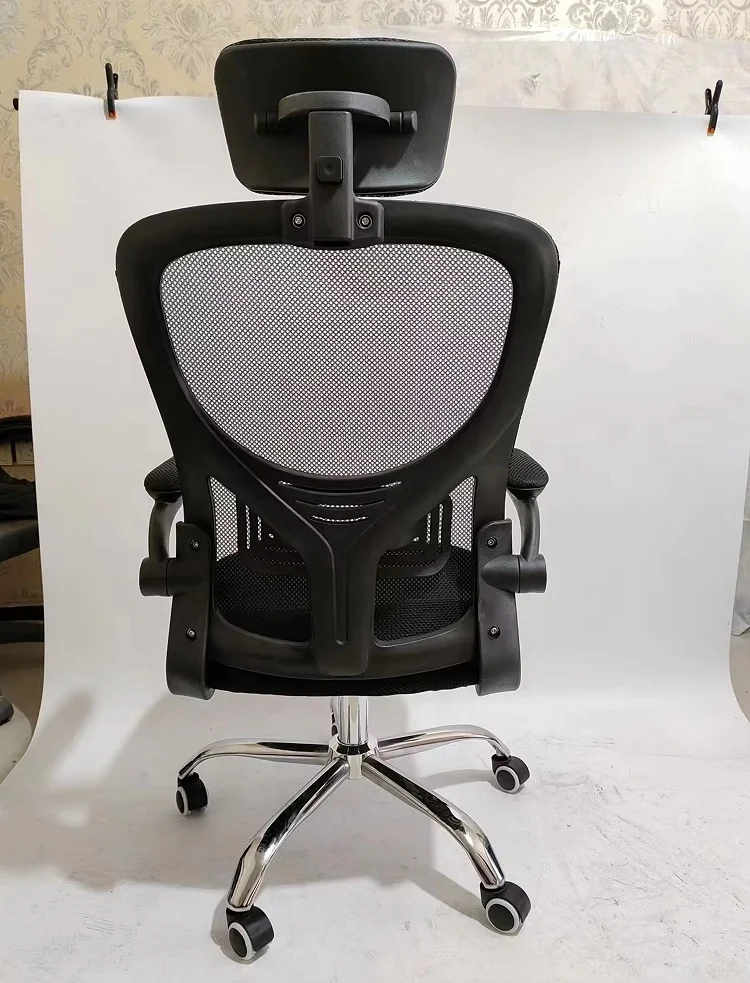2024 New Modern Normal High Back Swivel Full Mesh Desk Chairs Wholesale Gas Lift Cylinder Ergonomic Office Chairs With Headrest