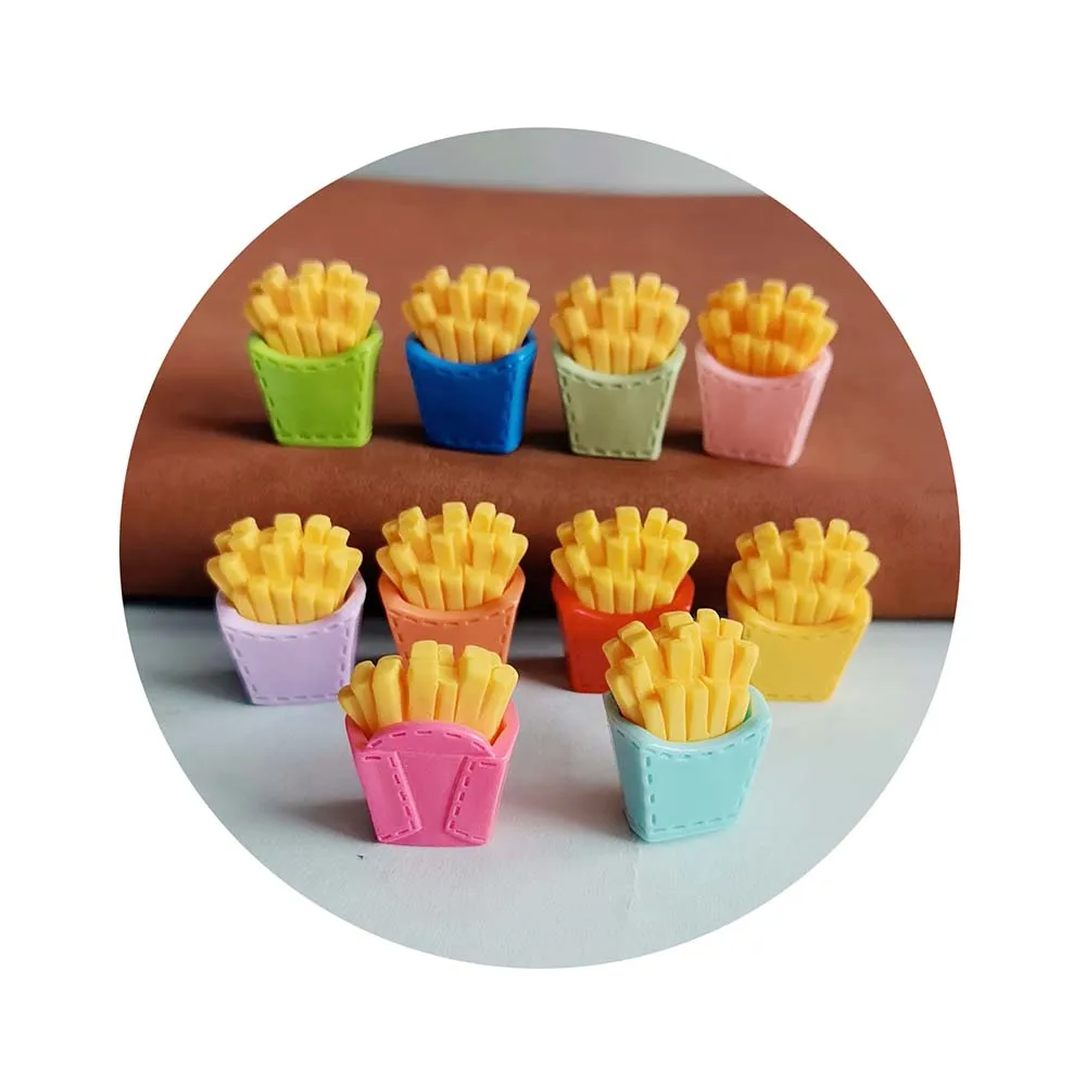 24 Fausses Frites Hyper Réalistes - Décoration Alimentaire Pour Resto, Fête Et Déco Cuisine