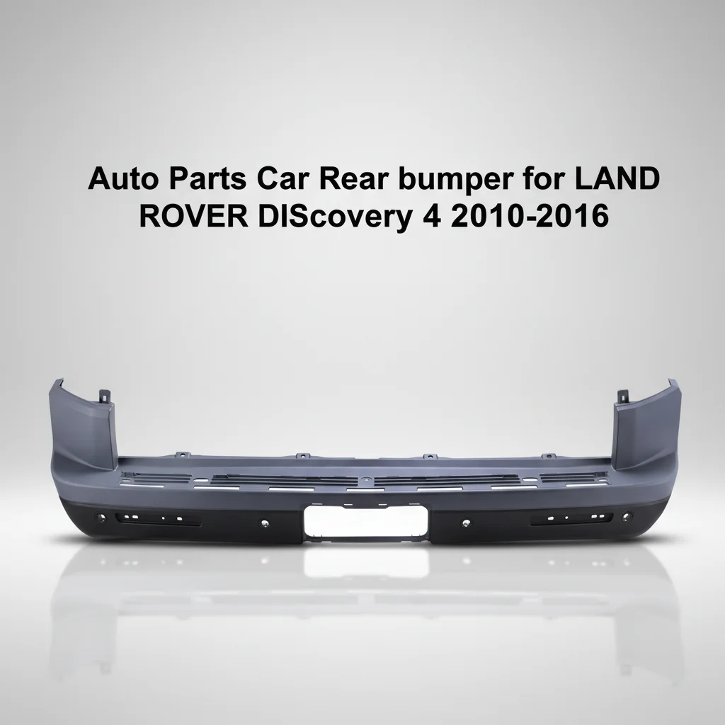 LR015463-B Original Quality Thicken Car Rear Bumper With Park Sensor Holes,primed for LAND Rover DISCOVERY 4 2010-2016