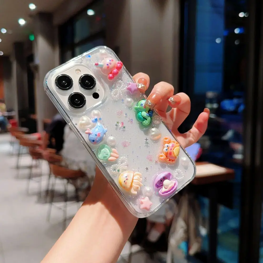IPhone 14 Hülle – Niedliches Kirschen-Cartoon-Muster, Transparente TPU-Schutzhülle Mit Erhöhten Rändern