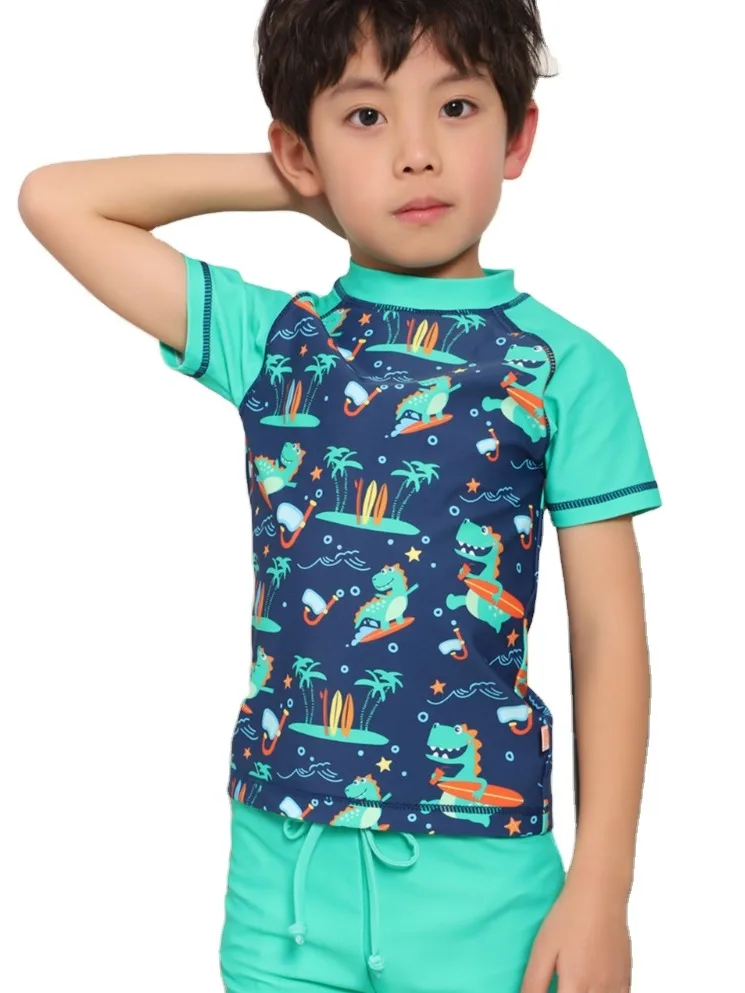 Miniatree Children Swimming Wear Rash Guard Swimsuit Kids Little Boys