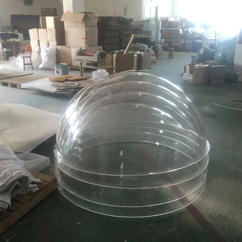 Large Plastic Sphere Globes Display Dome Plexiglass Style Plastic Crafts