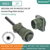 MS3106A 14S-3S+MS3102 14S-3P Conector Hembra+Conector Macho