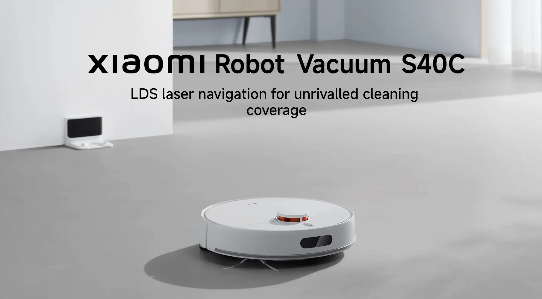 Xiaomi Robot Vacuum S40C - Powerful Mopping & Sweeping