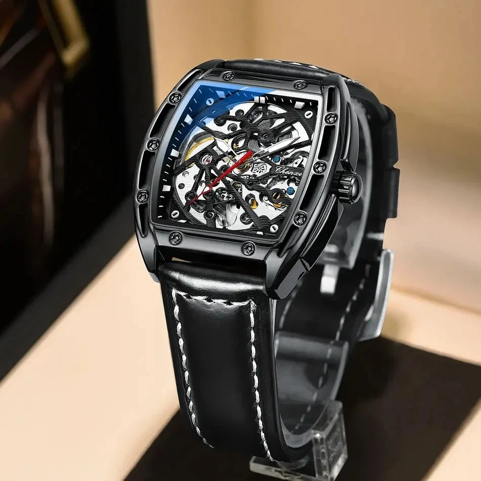 チッチ CHENXI Automatic Watch Men 8845 - Luxury Skeleton Mechanical