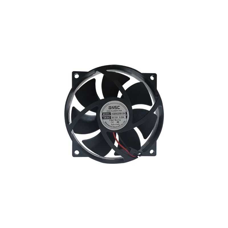 DC Fan 3.6inch 12V 24V 48V Dc 92mm 92x92x25mm 9225 Circular Cooling Fan