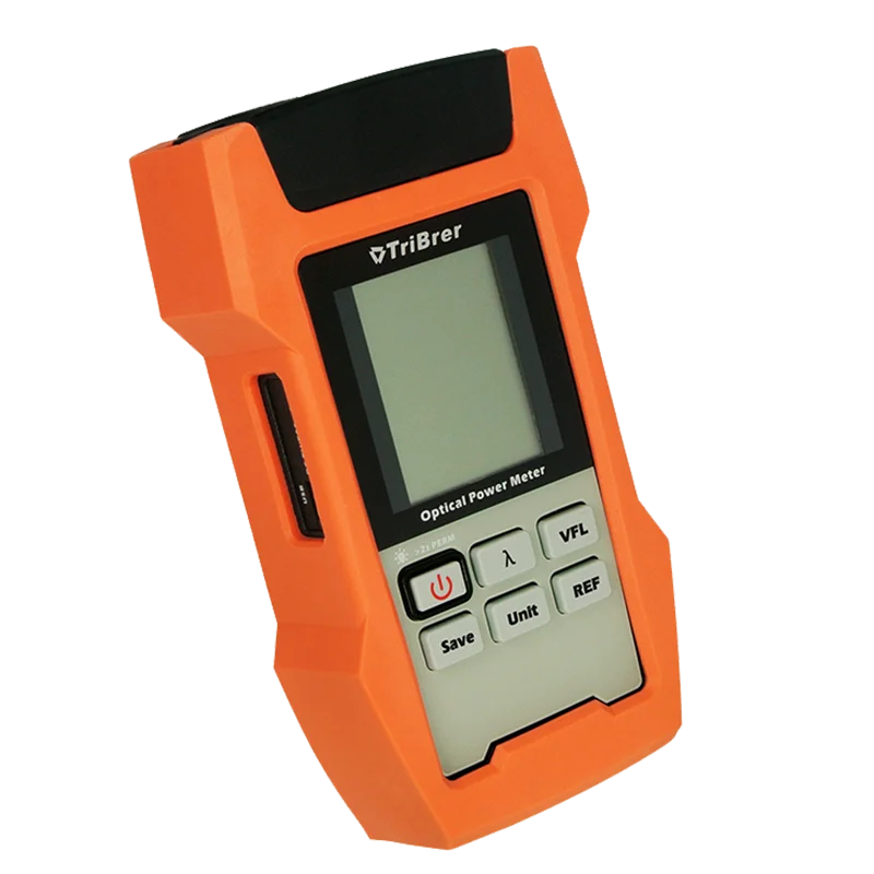 TriBrer Advanced Normal  FTTH Fiber Optic Optical Power Meter Tester with USB
