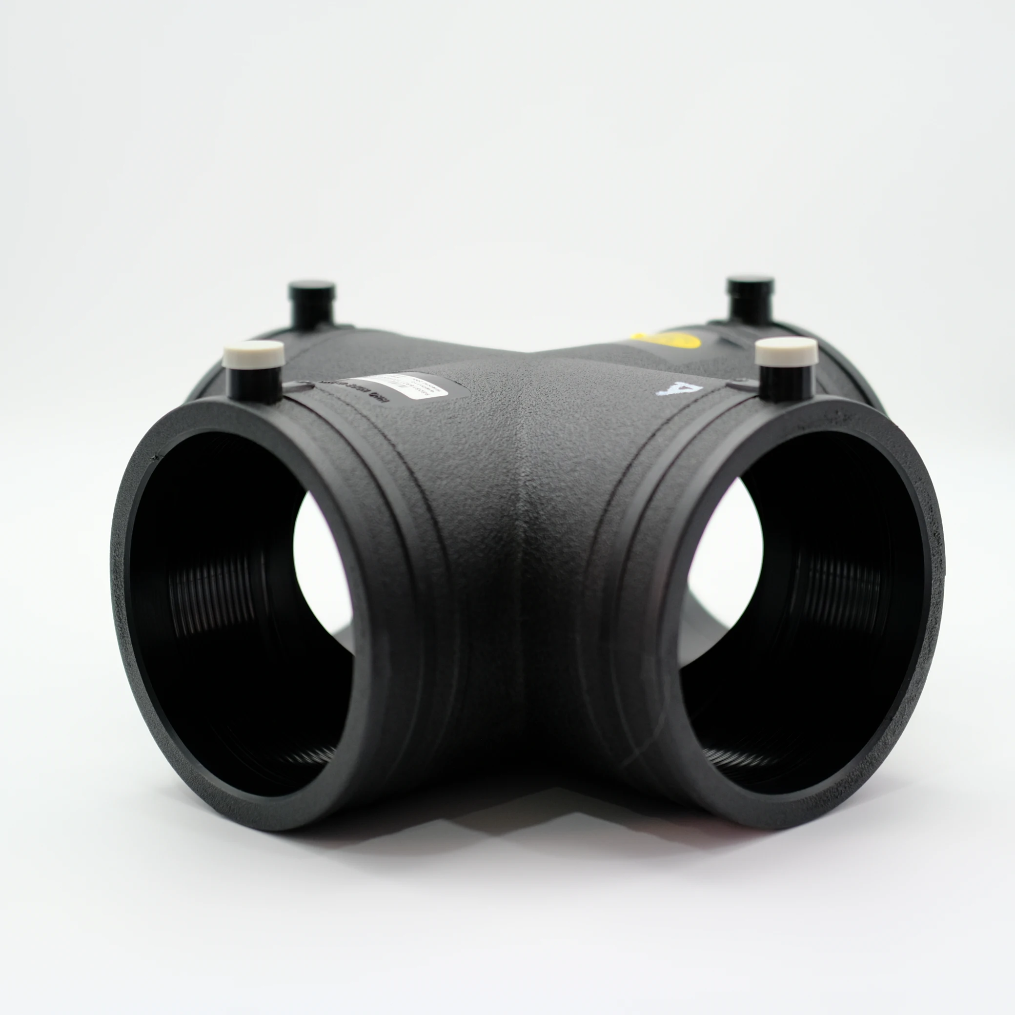 Four-Way Electric Fusion PE Pipe Fittings Electrophysiological Equipment for Plumbing Systems