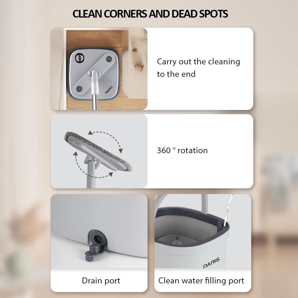 DARIS новая система для швабры и