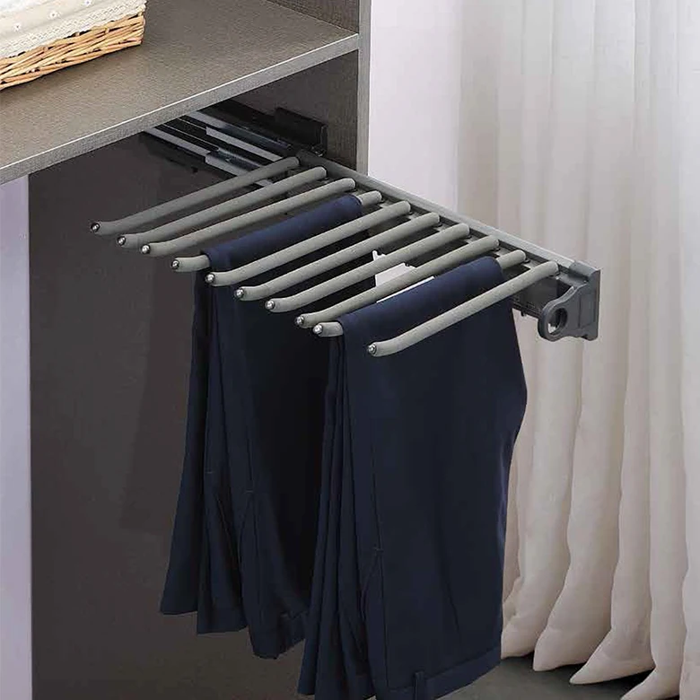 KOMPLEMENT Pull-out trouser hanger, white, 100x58 cm www.megastore.com.mt