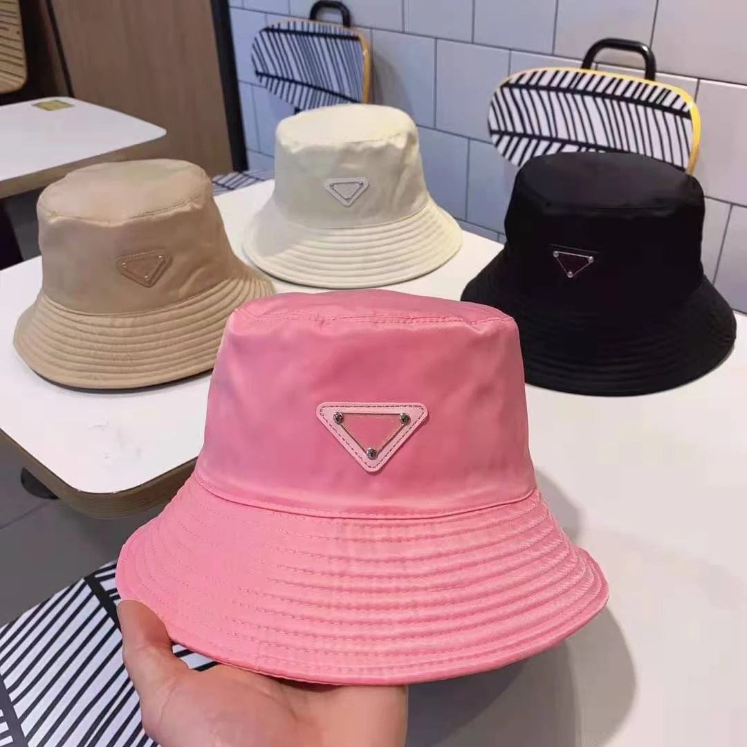 Pink prada-bucket-hat - Depop